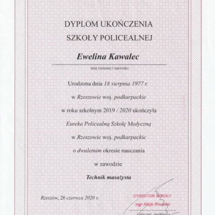 Dyplom Szkoły Medycznej (2)
